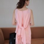 Đầm Ren Tay Phối Voan Cánh Dơi